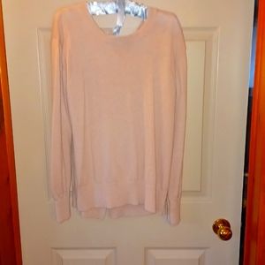 Lulu long sleeve sweater Blush pink color